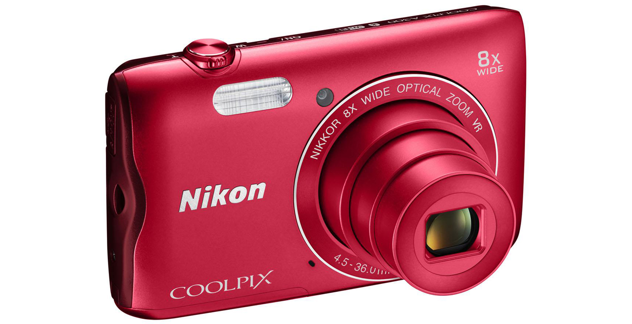 Nikon coolpix A300 美品 COOLPIX A ニコン コンデジ Nikon A300 シルバー 中古 Wi-Fi搭載